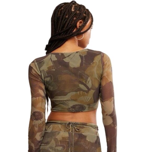 Free People SuperNova Long Sleeve Top - Size Small - Picture 5 of 9